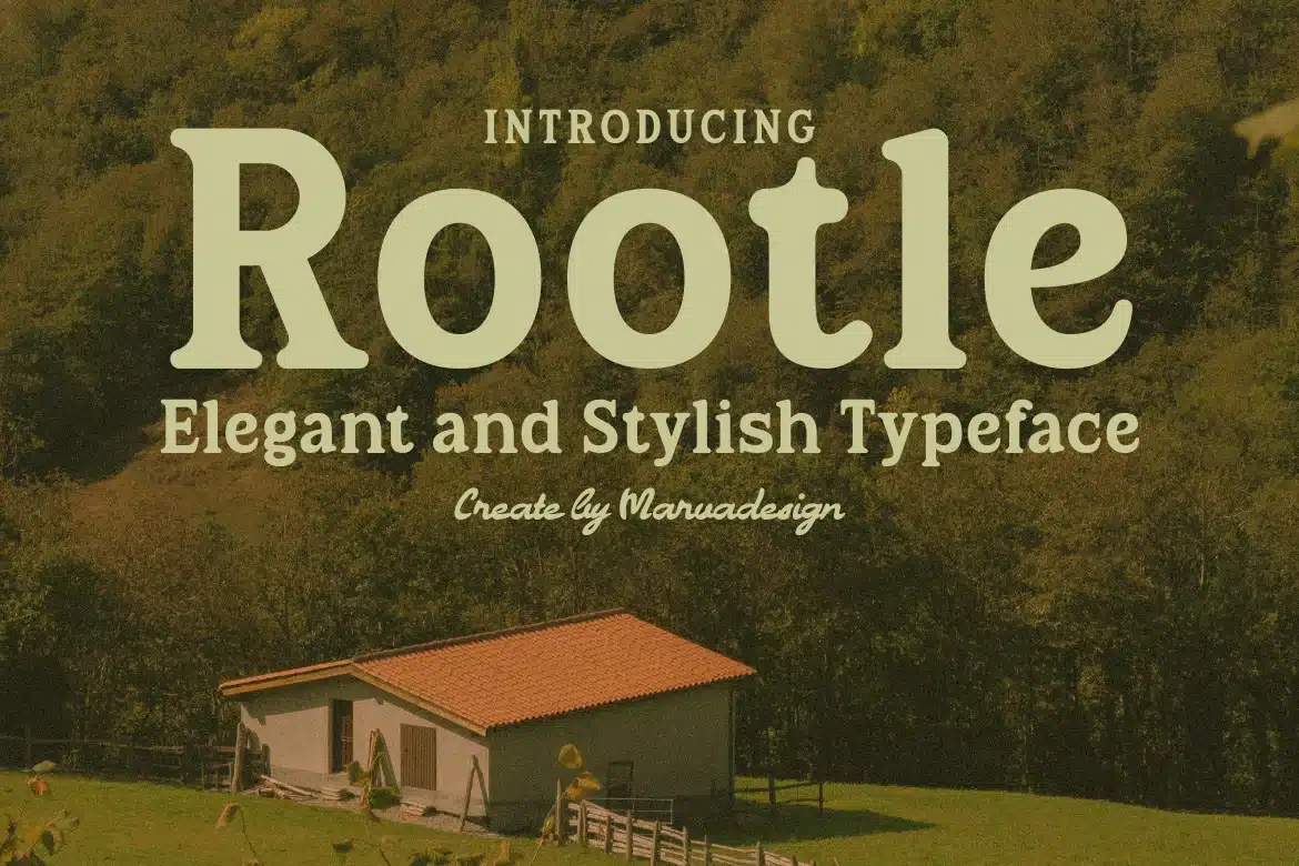Rootle – Old Elegant Serif Font font preview