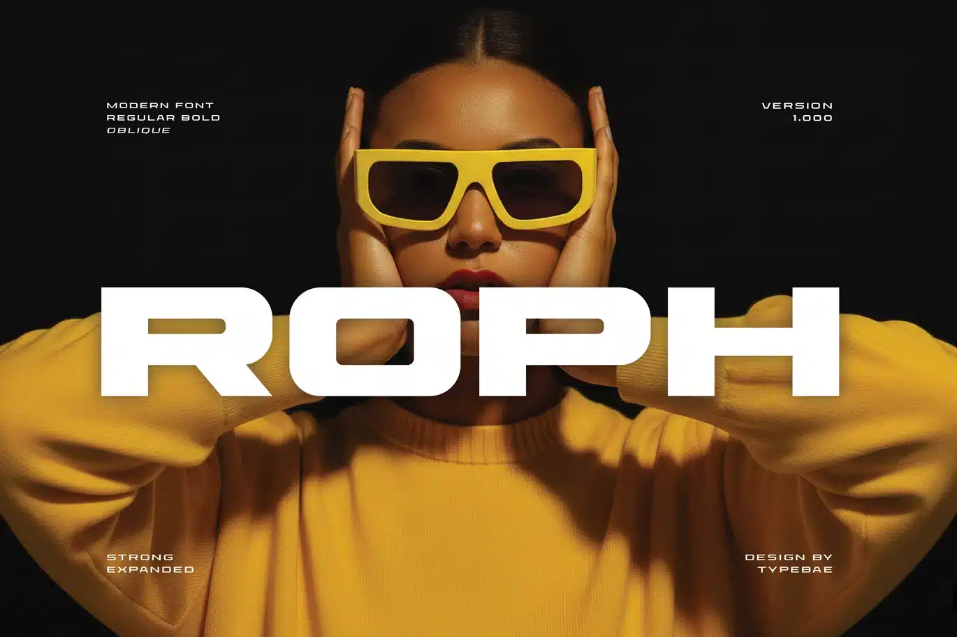Roph – Modern Brand Identity Font font preview