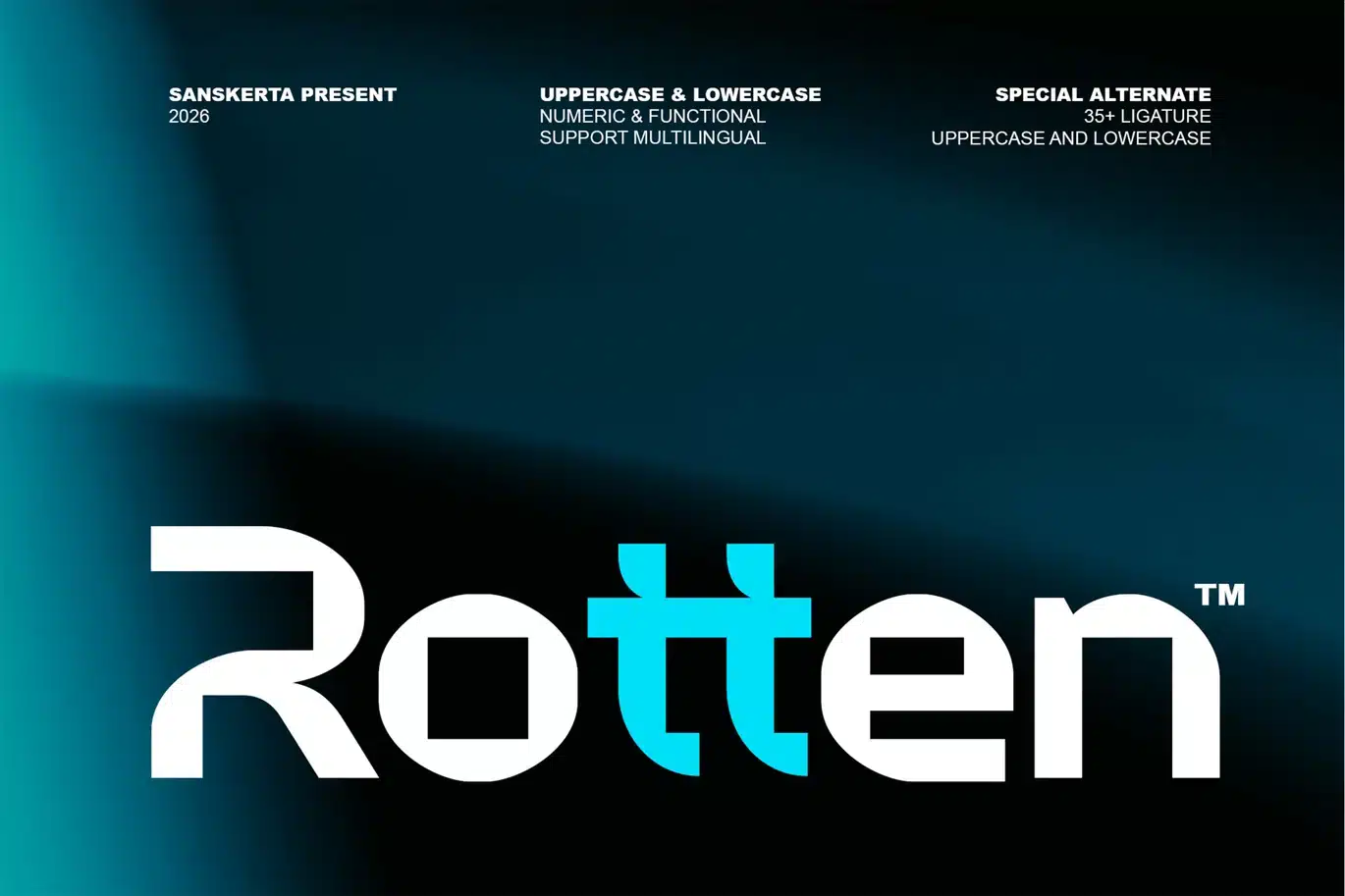 Rotten Font font preview