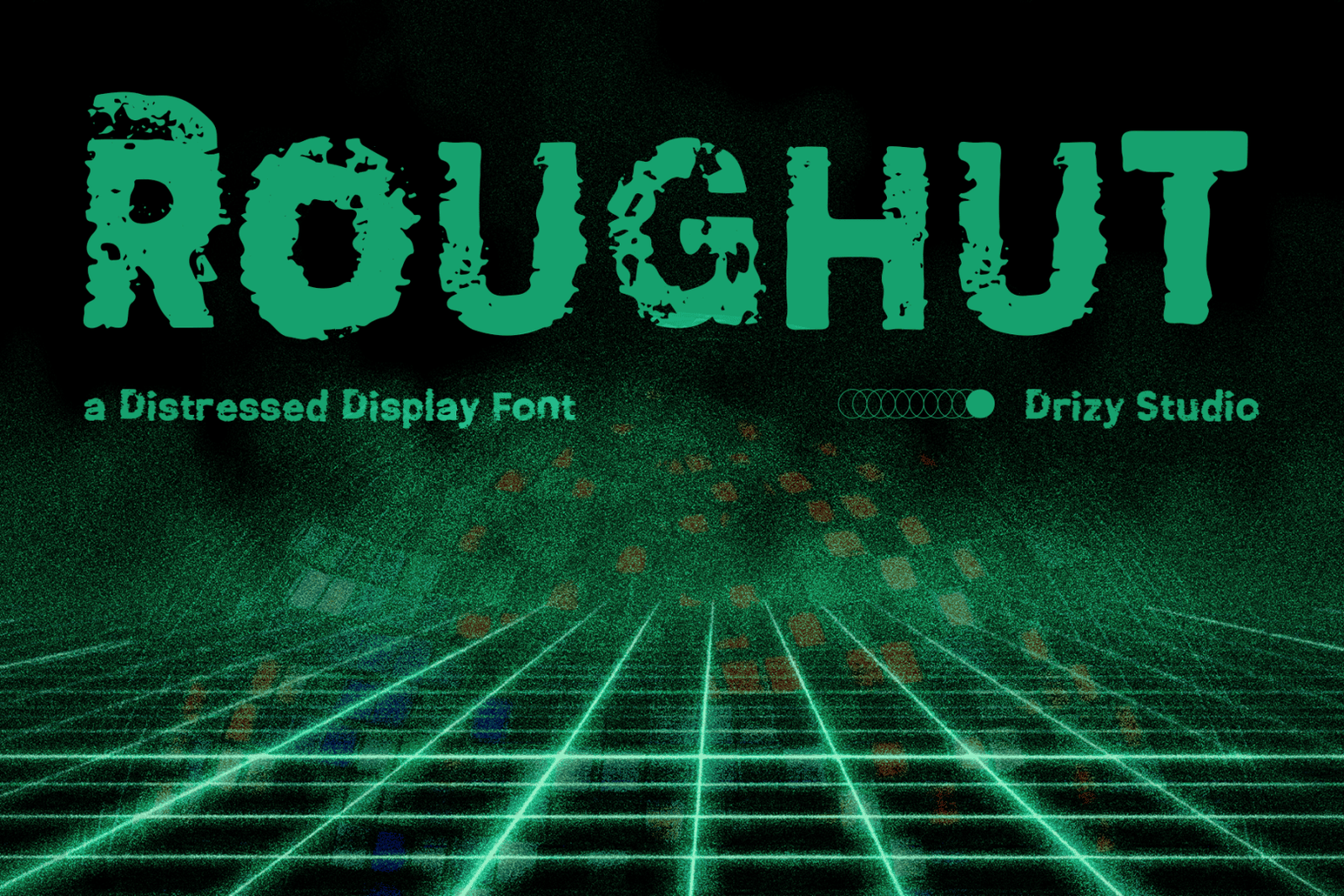 Roughut Demo Font font preview