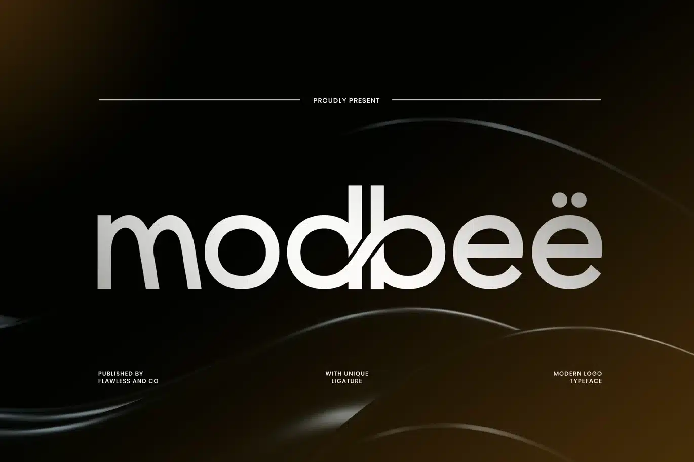 Sans Serif Modbee Font font preview