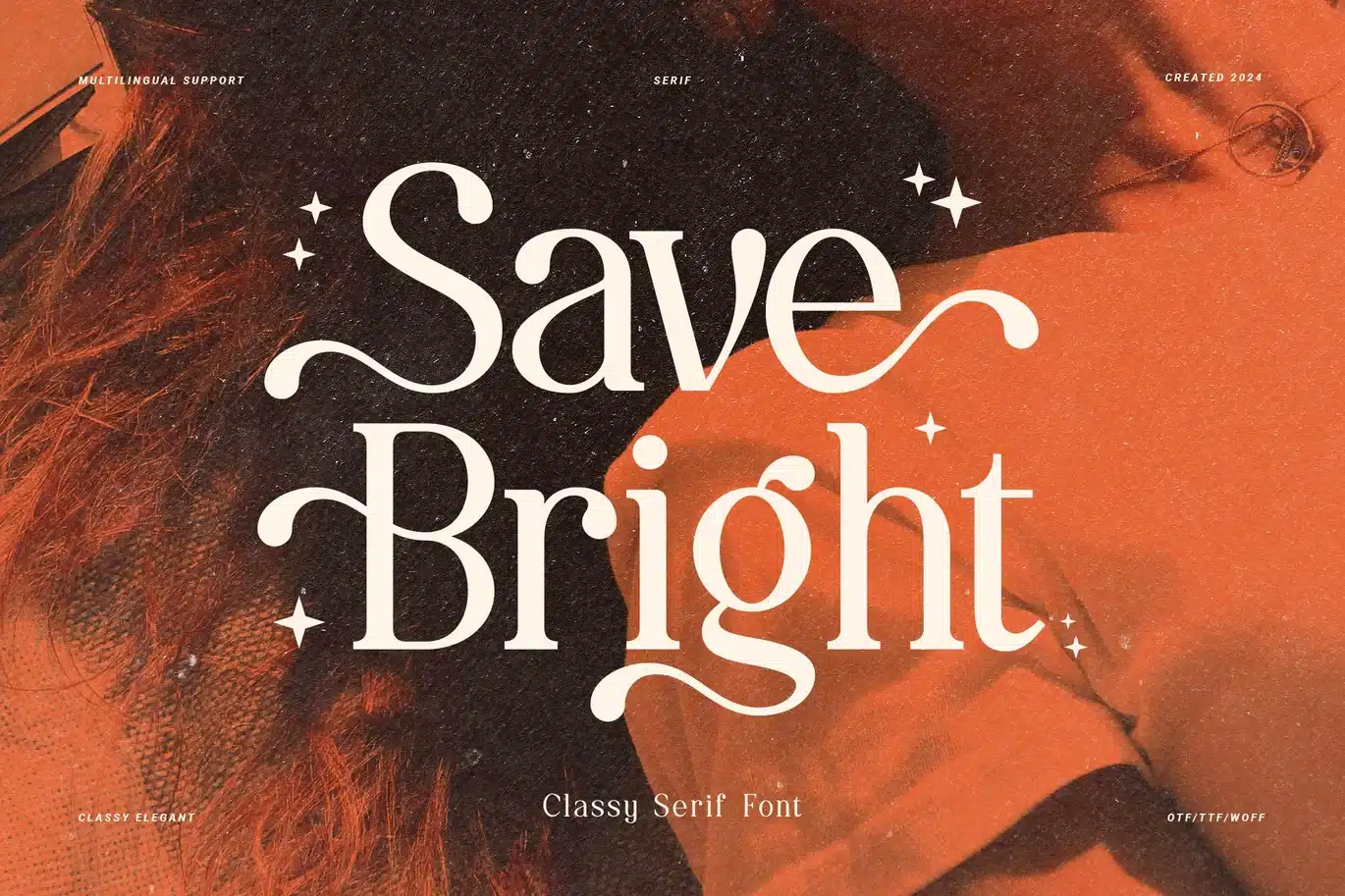 Save Bright | Classy Serif Font font preview