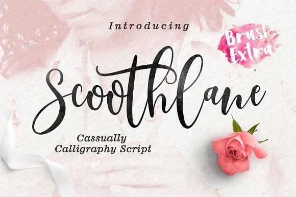 Scoothlane Font font preview
