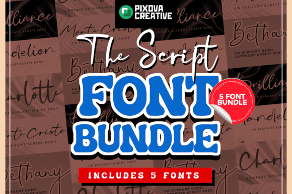Script Bundle Font font preview