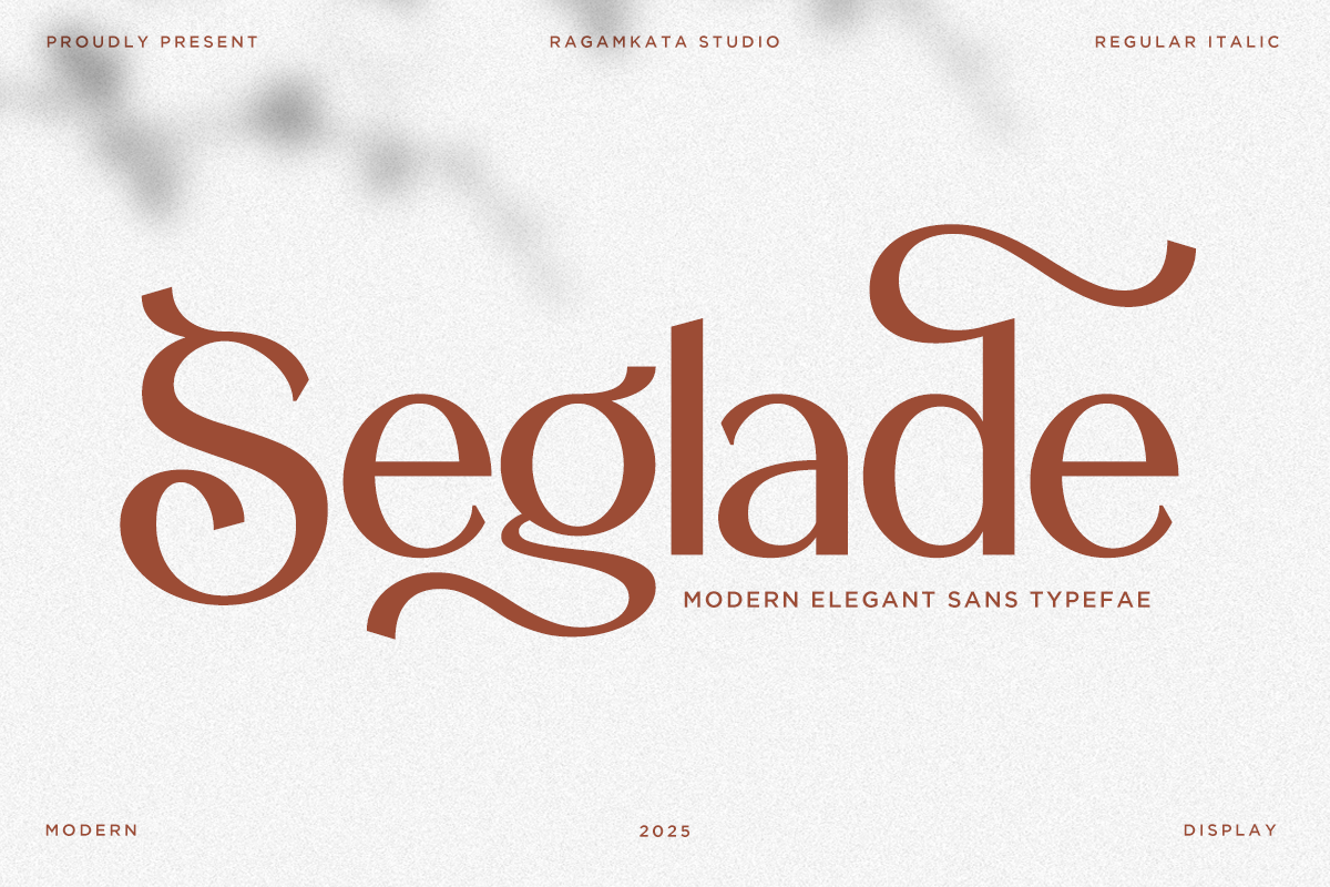 Seglade DEMO Font font preview