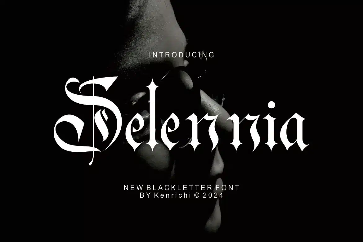 Selennia Font font preview