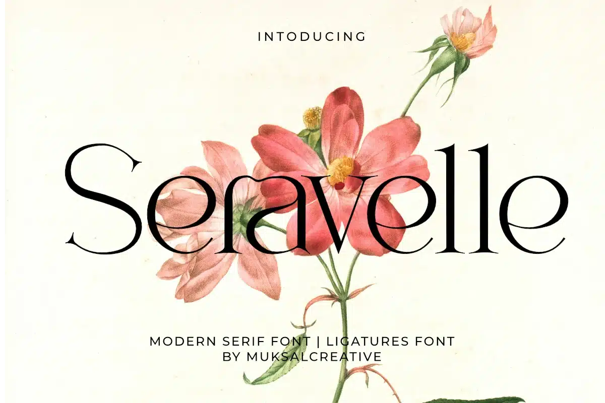 Seravelle Elegant Modern Serif Font font preview