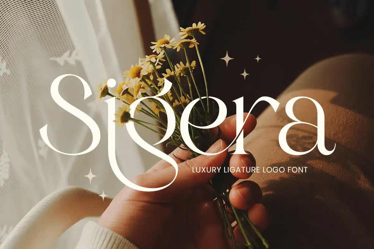 Sigera – Classy Branding Ligature Logo Font font preview
