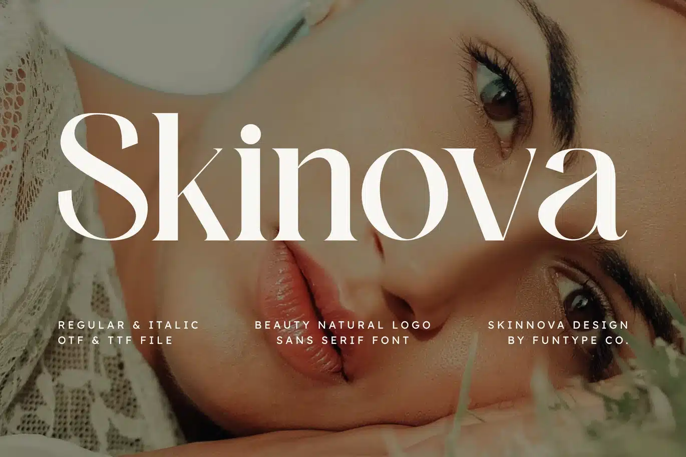 Skinova – Modern Beauty Sans Serif Font font preview