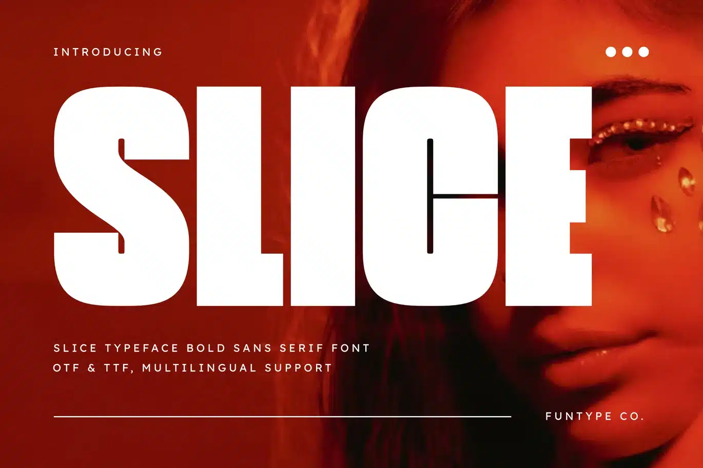 Slice – Bold Sans Serif Font font preview