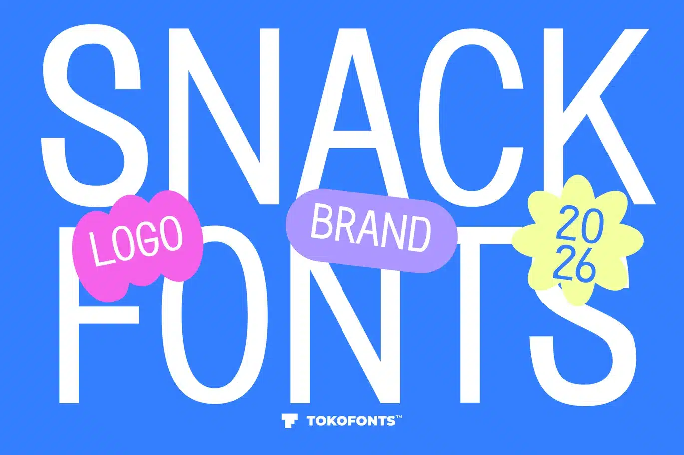 Snack – Food Logo Font font preview
