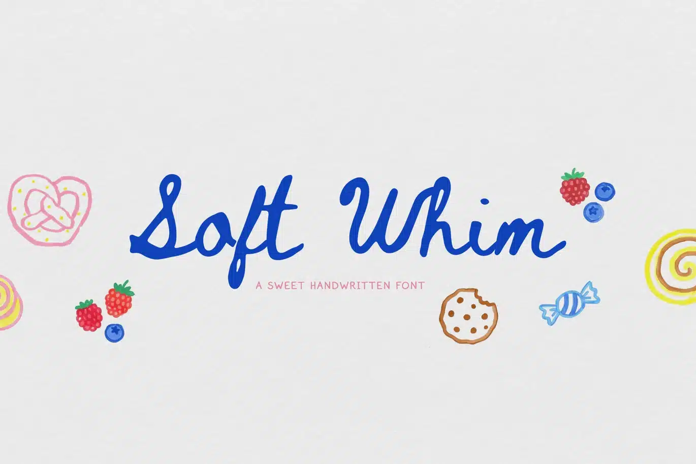 Soft Whim Script Font font preview