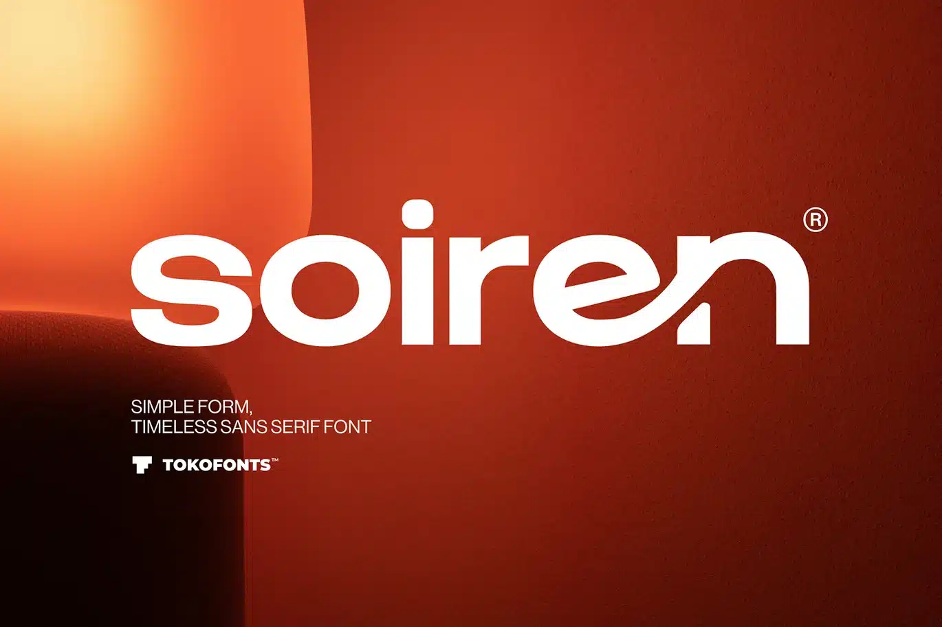 Soiren – Logo Font font preview