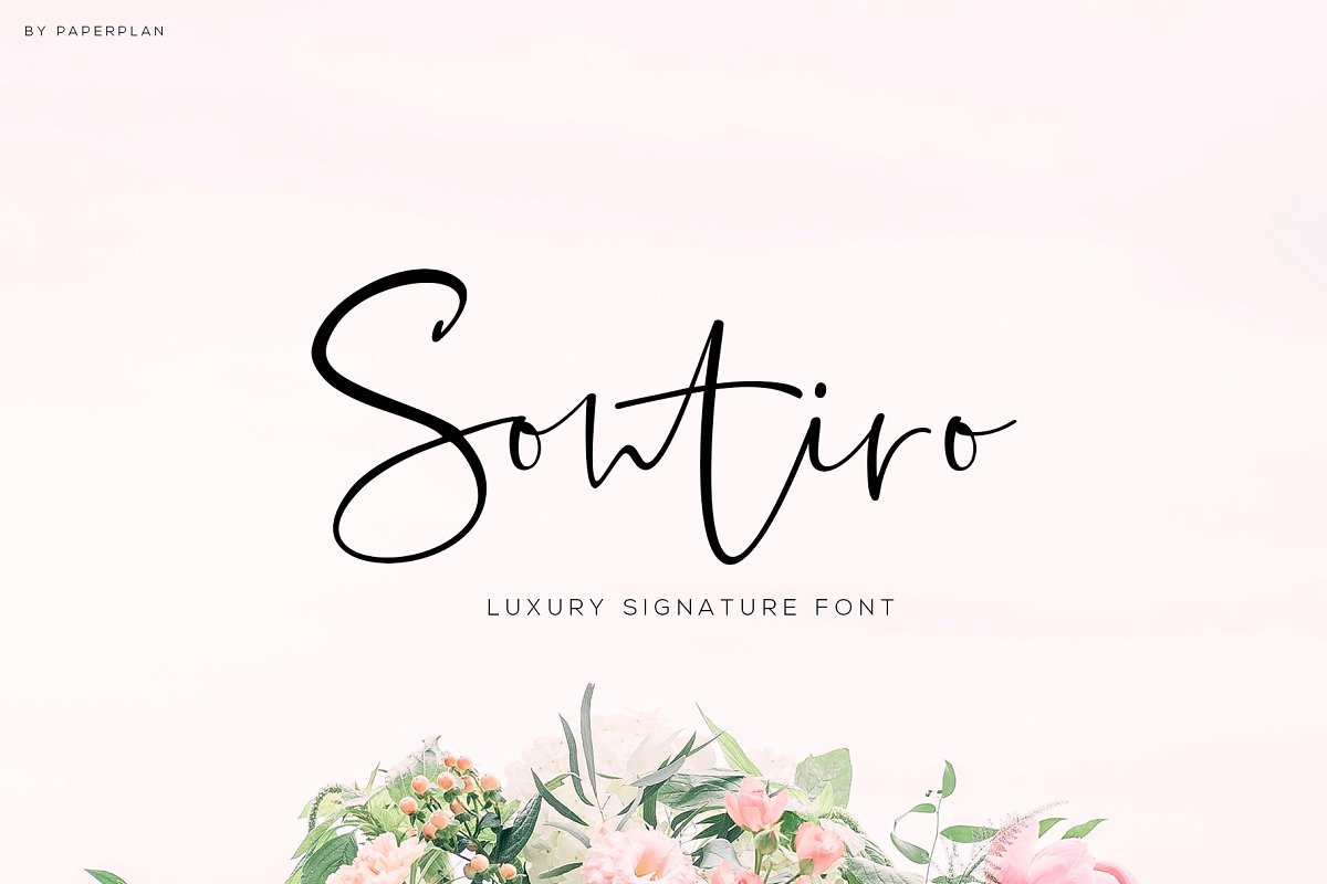 Sontiro Font font preview