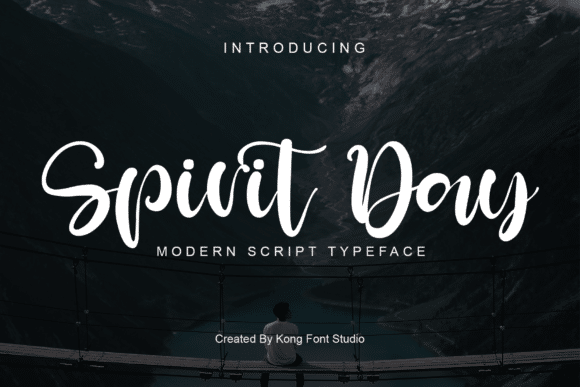 Spirit Day Font font preview