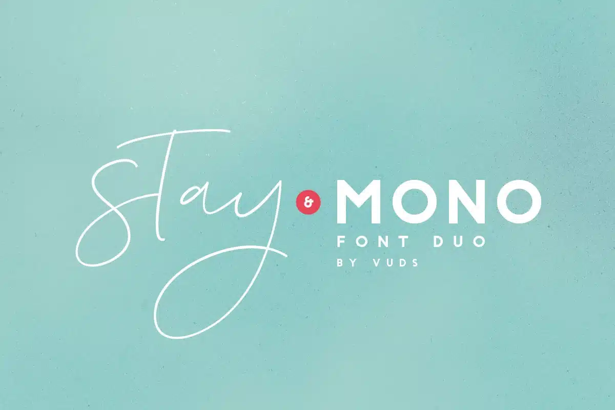 Stay Mono Font font preview