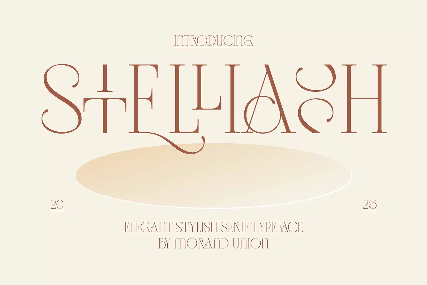 Stelliash – Elegant Stylish Serif Typeface Font font preview