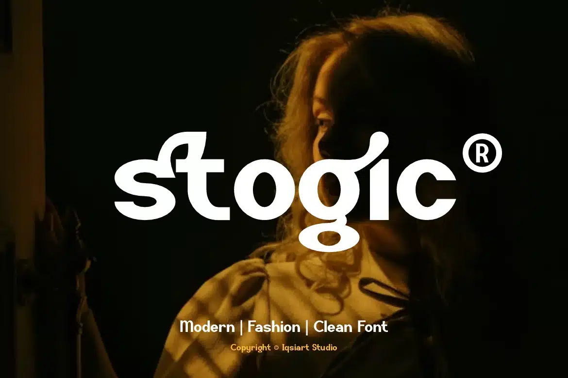 Stogic – Modern Stylish Font font preview