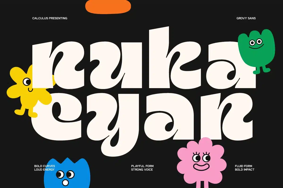 Stylish Logo Font – CC Nuka Cyan font preview