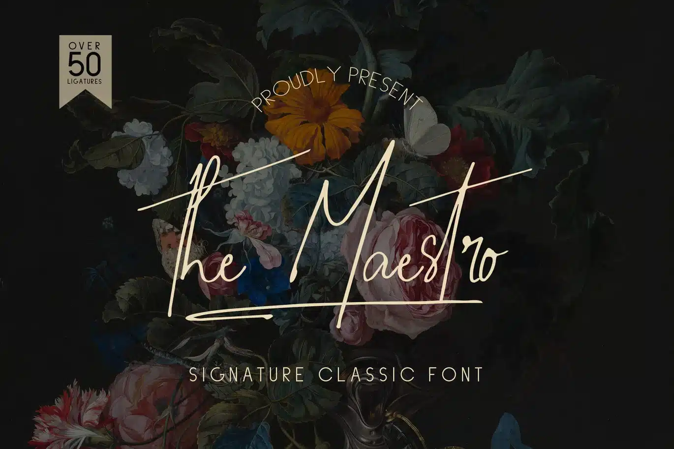 The Maestro – Signature Classic Font font preview