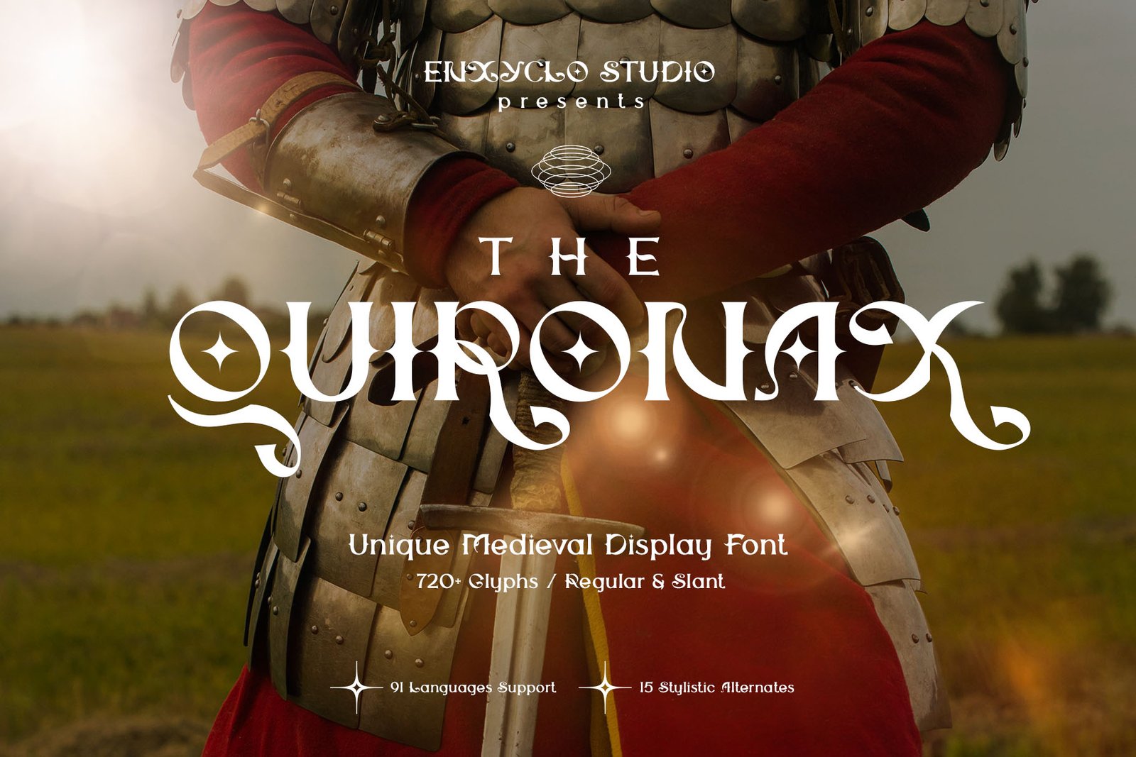 THE QUIRONAX Font font preview