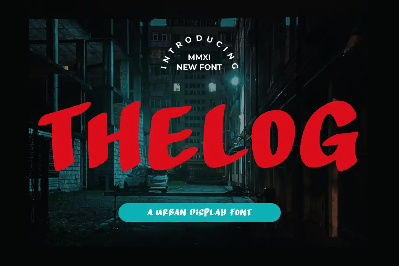 Thelog Font font preview