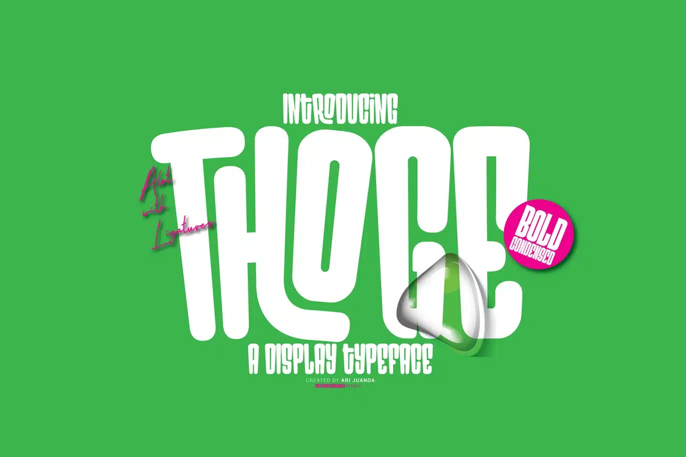 Thoge Font font preview