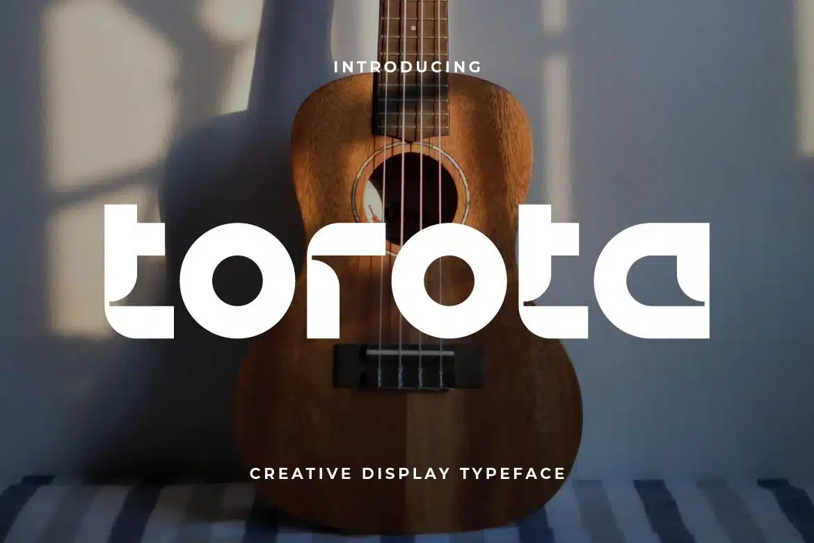 Torota Display Logo Font font preview