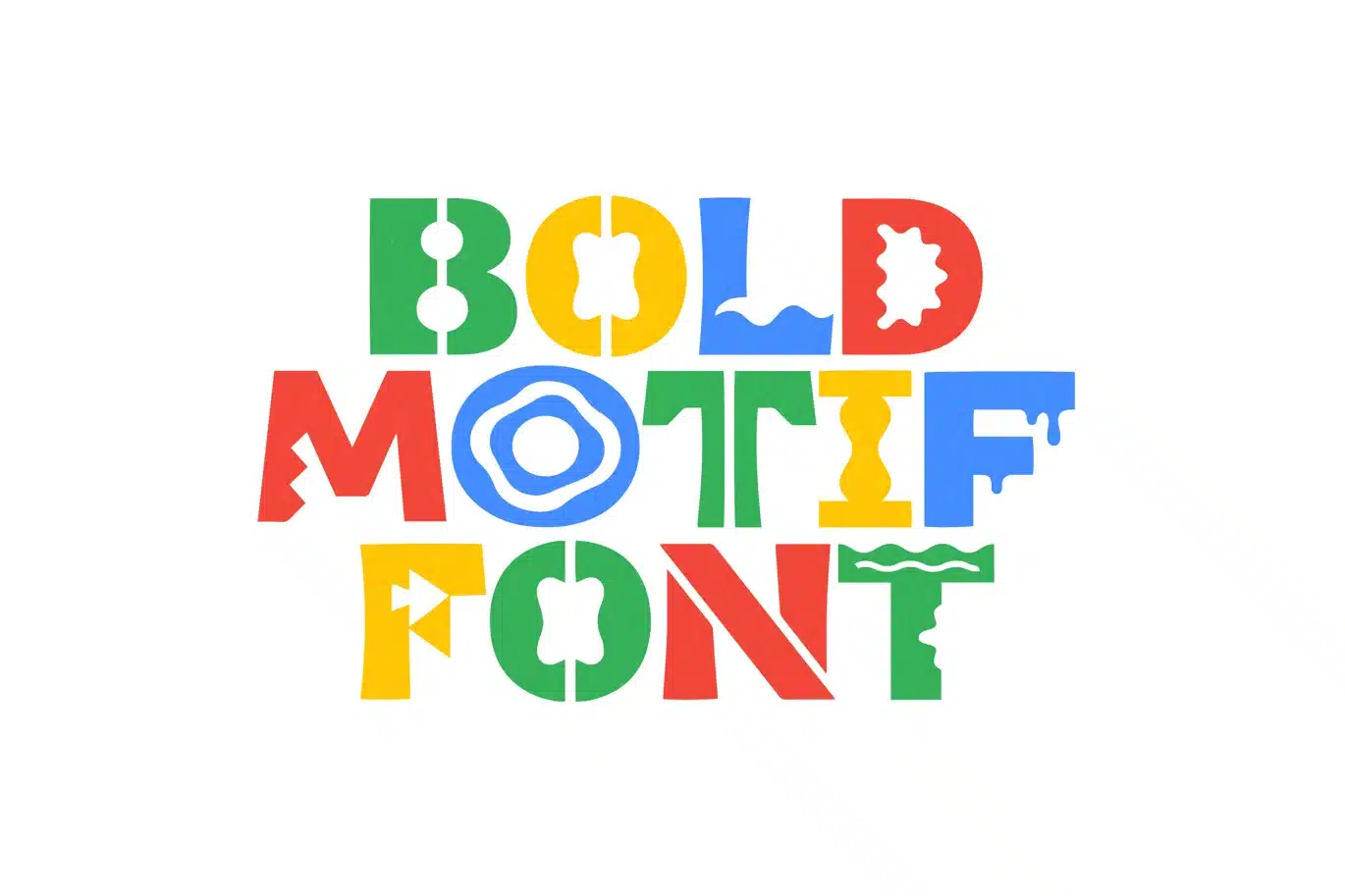 Trendy Bold Font font preview
