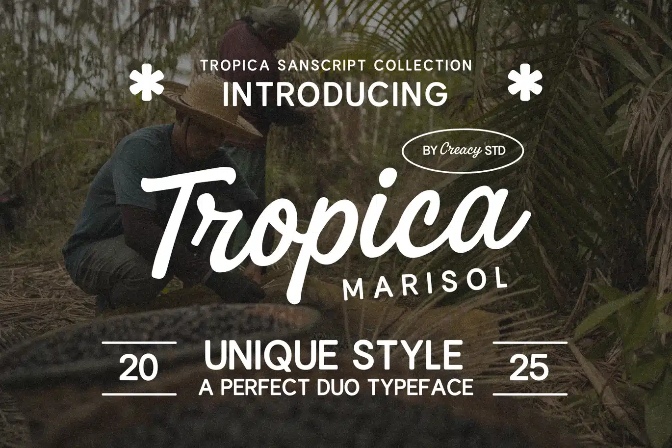 Tropica Marisol – Duo Typeface Font font preview