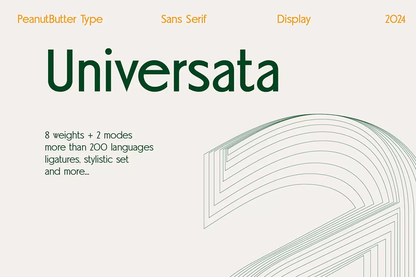 Universata Font font preview