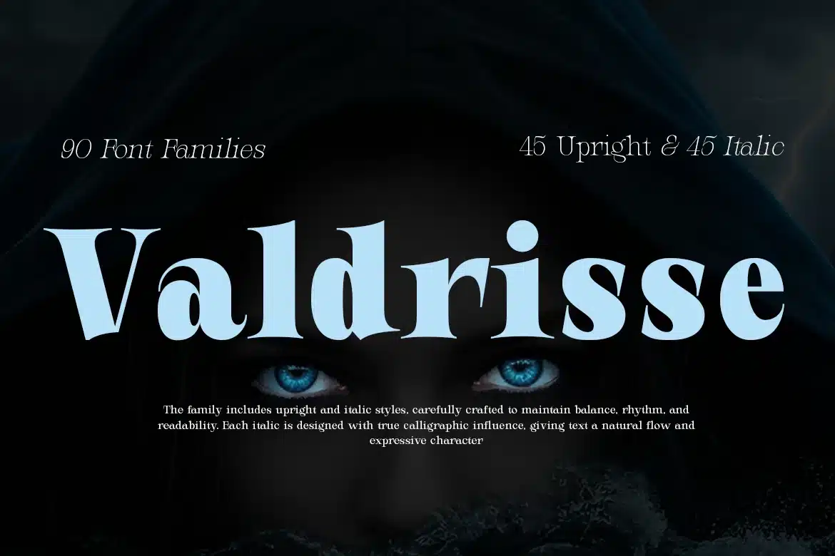 Valdrisse Font font preview