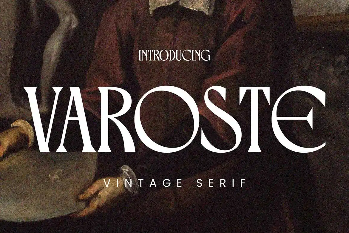 Varoste – Modern Vintage Font font preview