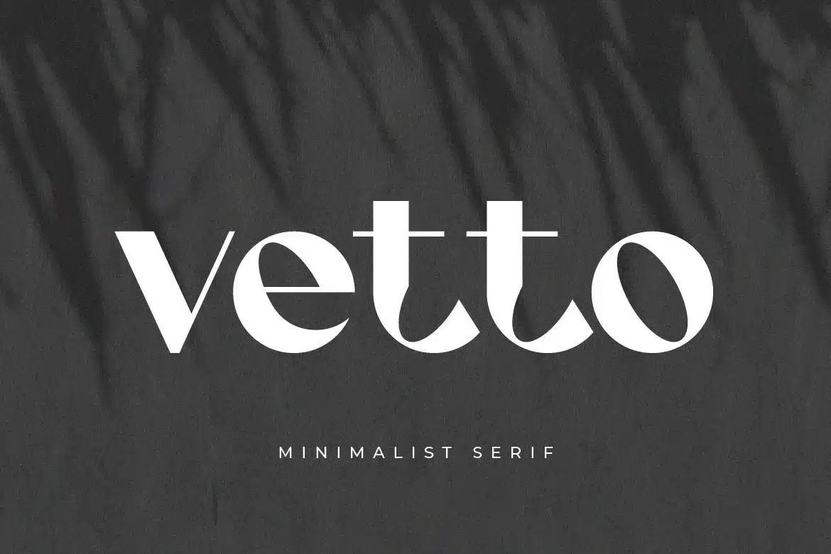 Vetto – Simple Sans Font font preview