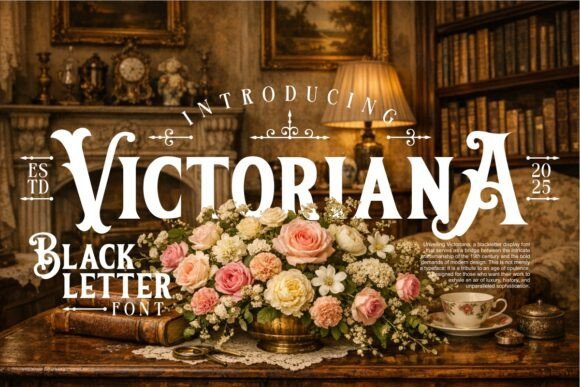 Victoriana Font font preview