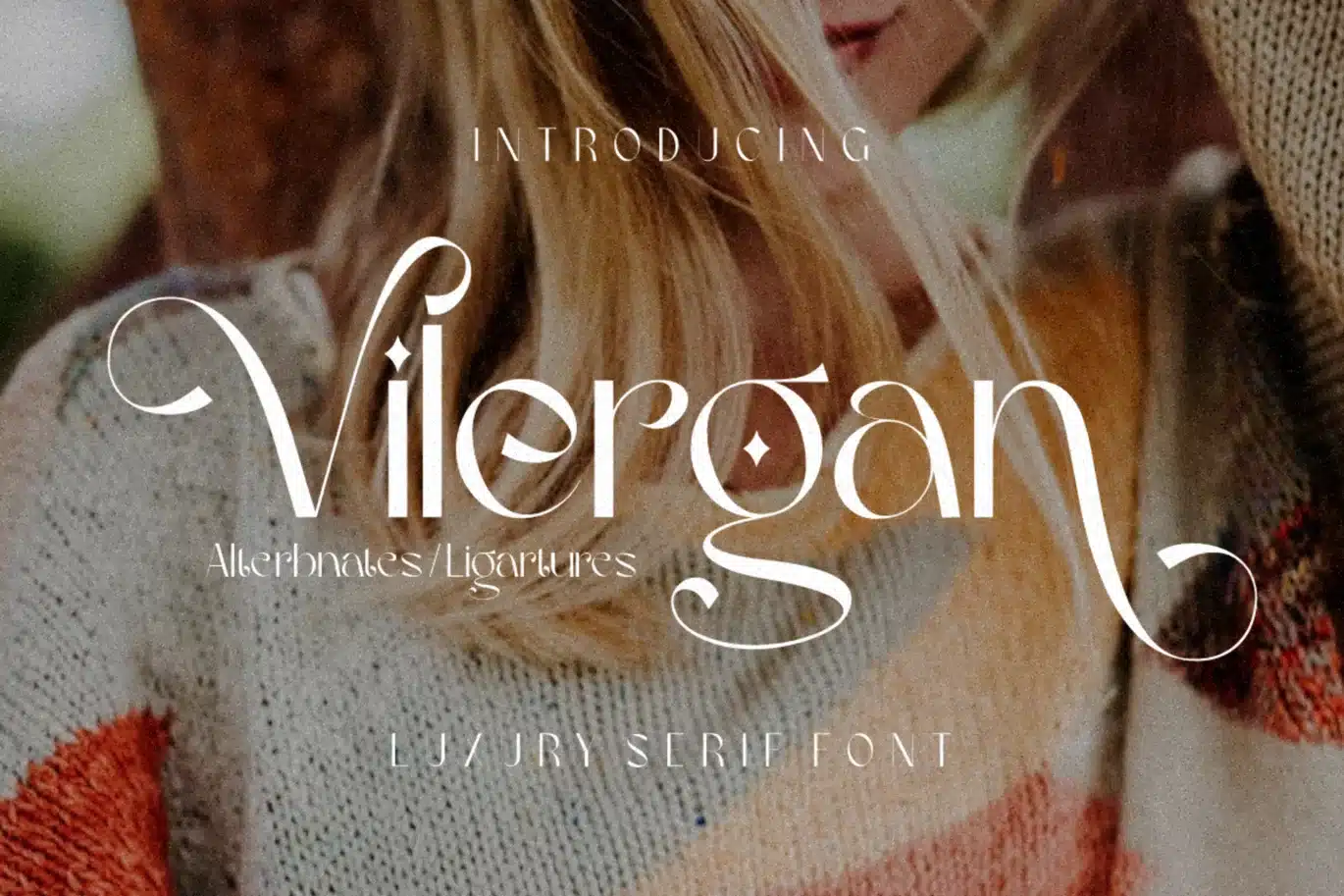 Vilergan Serif Font font preview