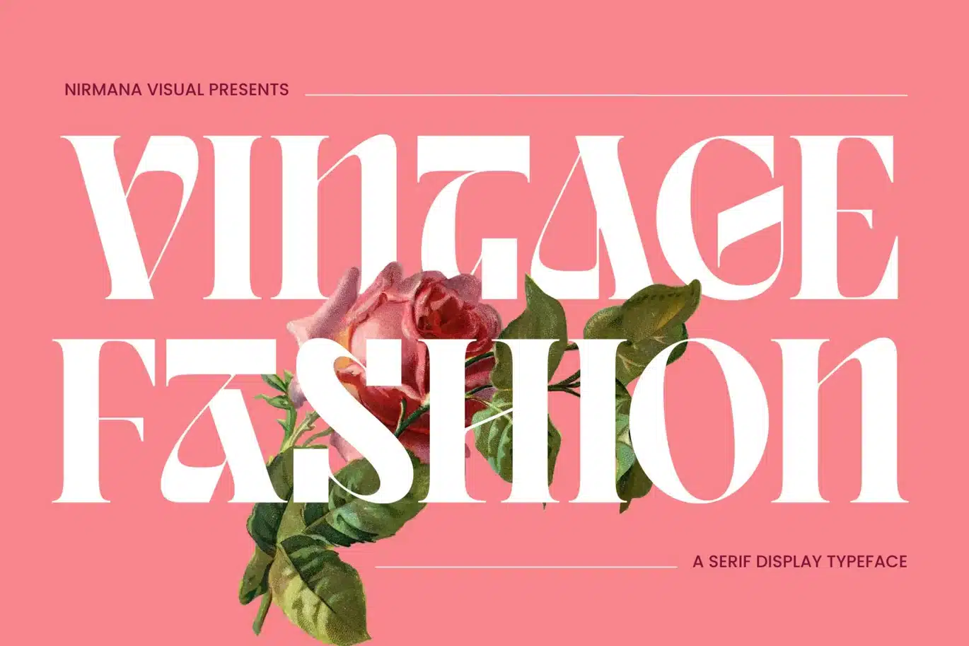 Vintage Fashion – Logo Font font preview