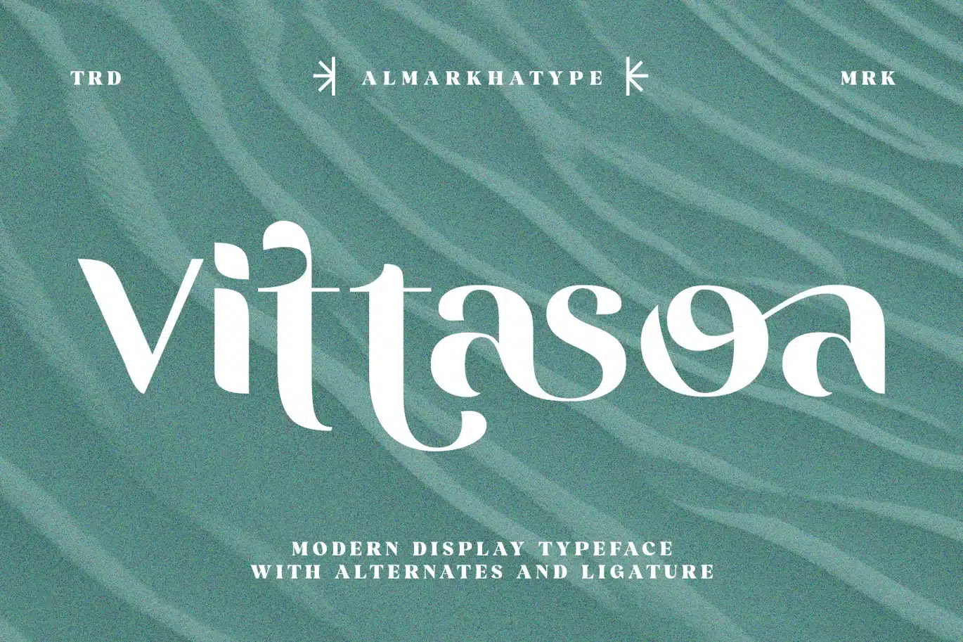 Vittasoa – Modern Display Typeface Font font preview