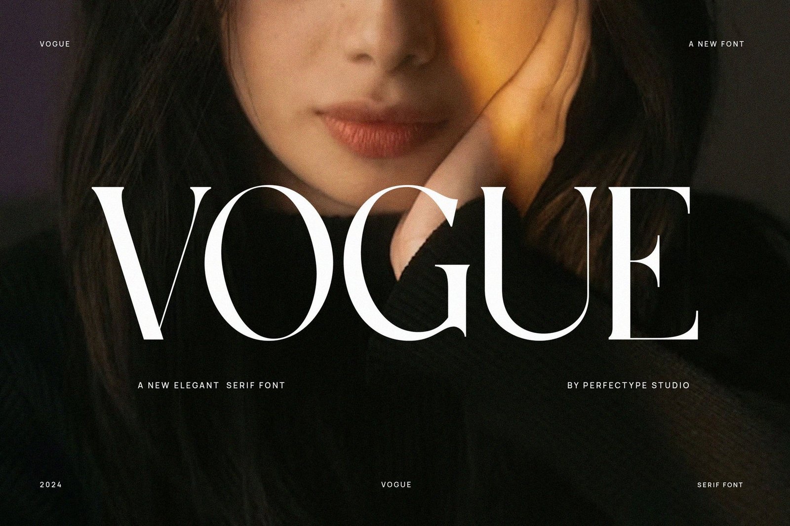 Vogue Elegant Serif Typeface – Classic Luxury Font font preview