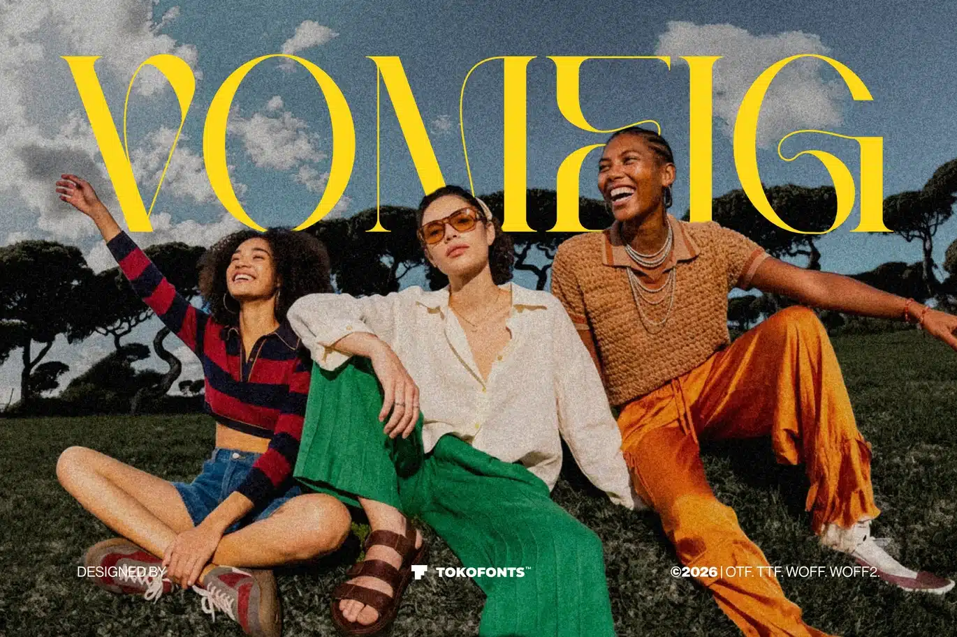 Vomeig – Logo Font font preview