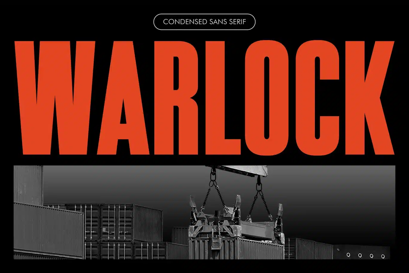 Warlock – Condensed Font font preview