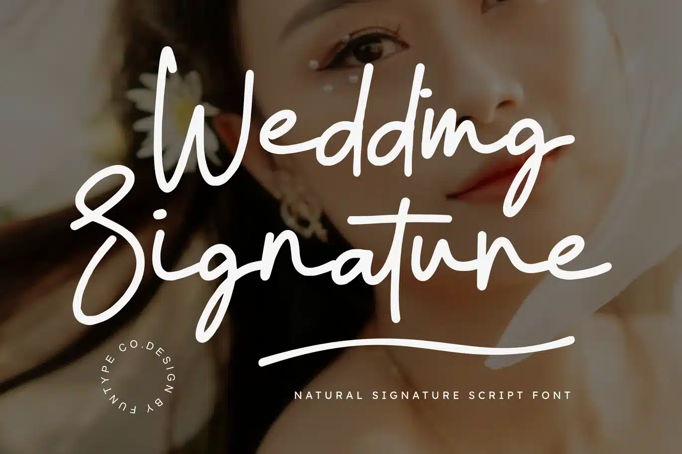 Wedding Signature – Natural Signature Script Font font preview