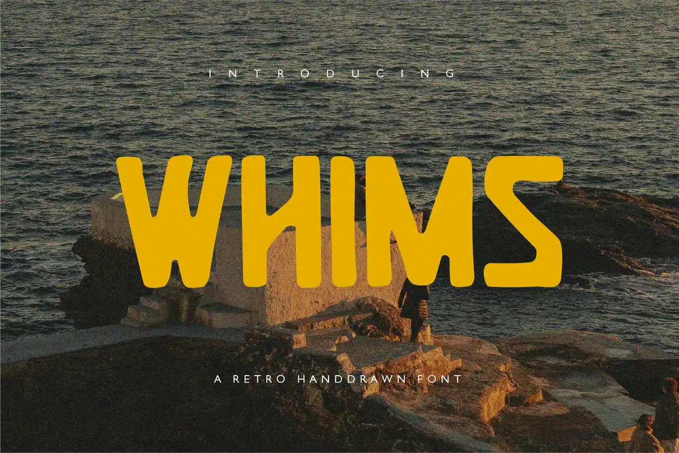 Whimz – Retro Display Font font preview