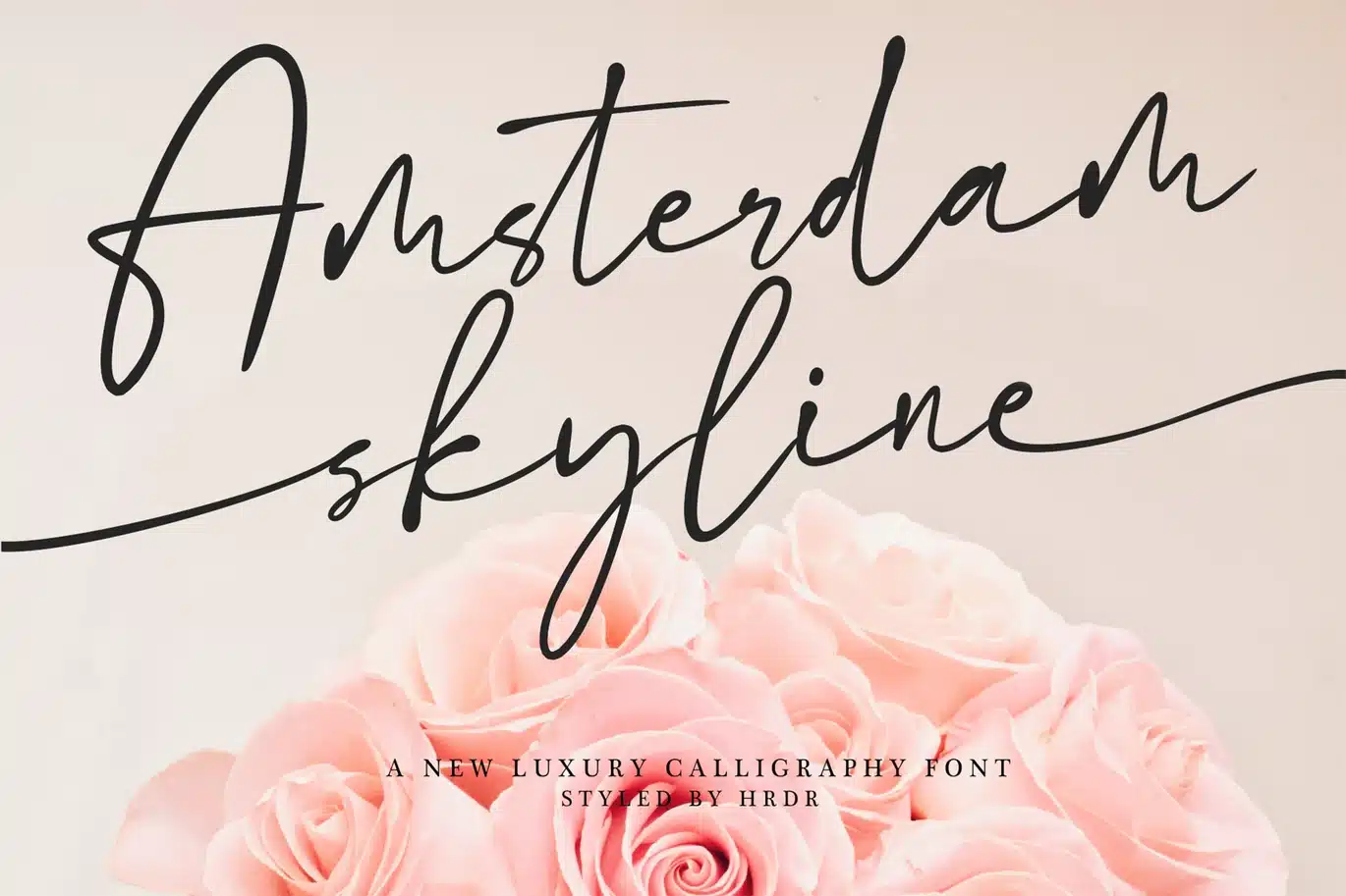 Amsterdam Skyline Font font preview