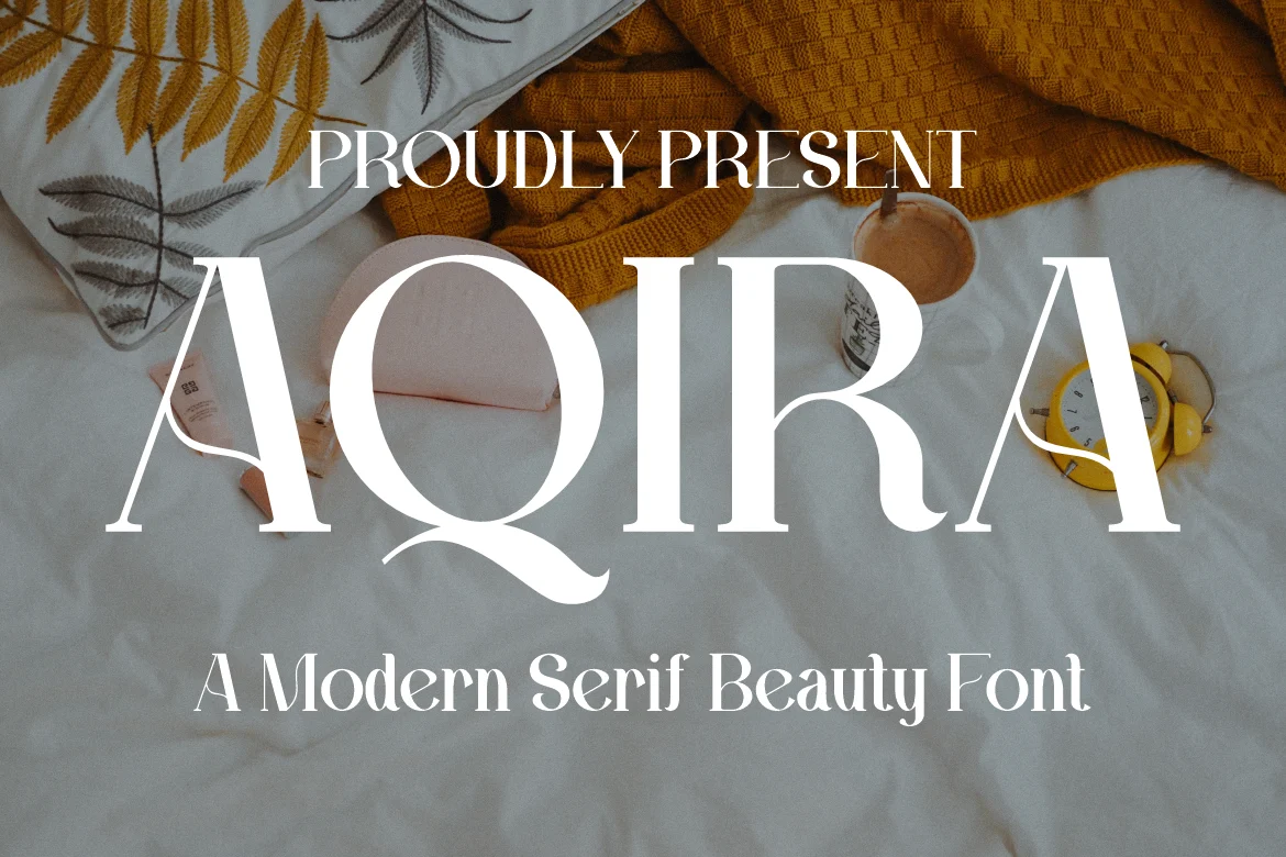 AQIRA – Beauty Serif Font font preview