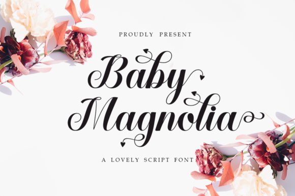 Baby Magnolia Font font preview
