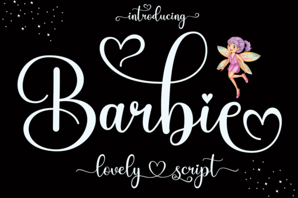 Barbie Font font preview