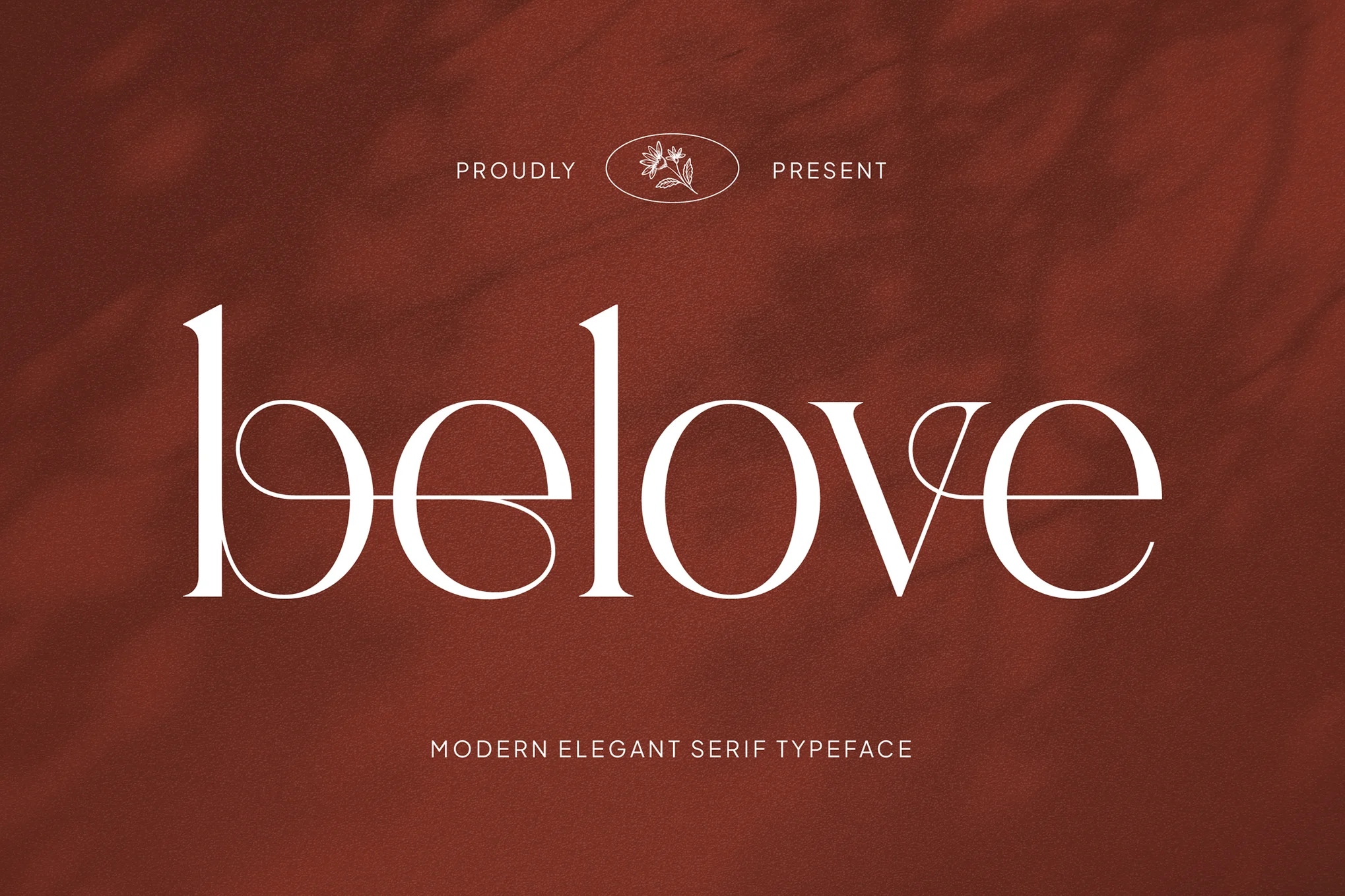 Belove – Modern Elegant Serif Font font preview