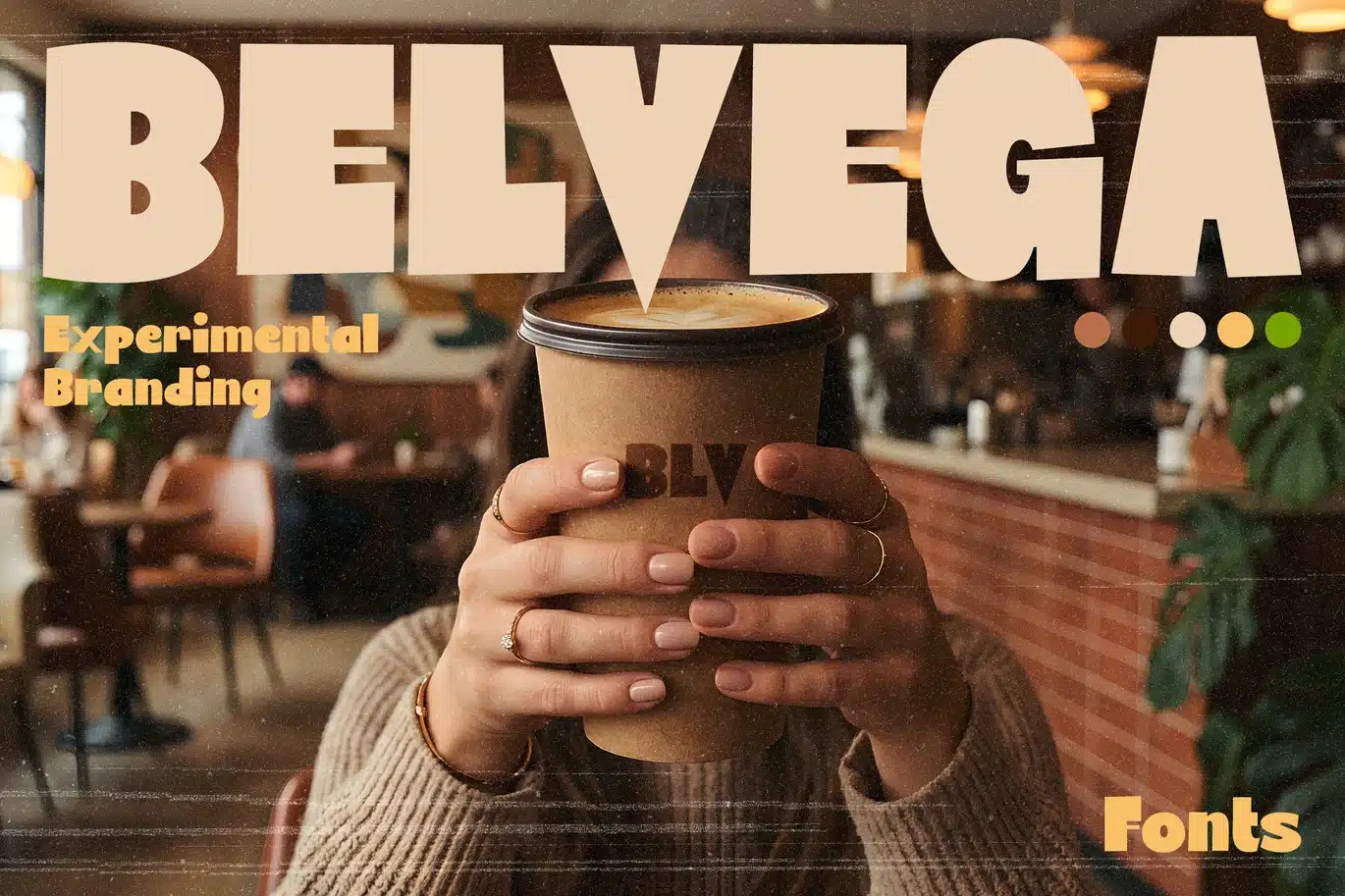 Belvega – Experimental Branding Fonts font preview