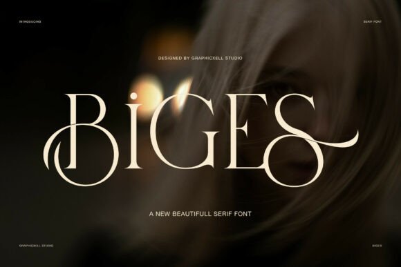 Biges Font font preview